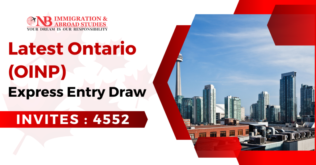 Ontario extends invitations to 2,104 candidates under the Human Capital  category.