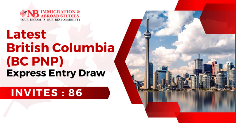Latest BC PNP Draw | British Columbia PNP Draws 2024