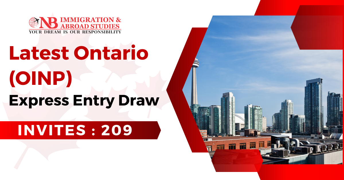 You are currently viewing Latest Ontario-OINP Express Entry Draw 2024